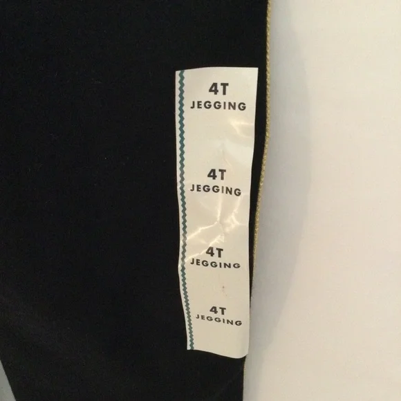 - Cat & Jack girls Jeggings pants 4T. New ebony - Picture 13 of 13
